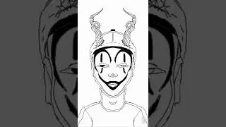 #anwap #clowndevilboi #digitalart #horns