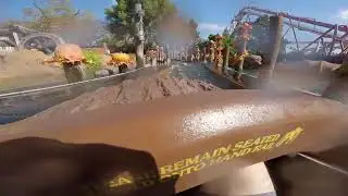 [4K] Halloween Hootenanny Timber Mountain Log Ride Front Row On-Ride POV Day Knott's Berry Farm 2025