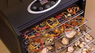 Deshidrator digital cu 6 tavi din inox Biovita DEH450D