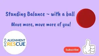 Alignment REScue presents: Standing Balance with a Ball