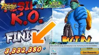 How To Get 3 Million Rising Rush Damage On Cell The Life Form Event EX5 - Dragonball Legends