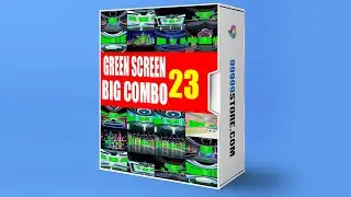 Virtual Set Green Screen 4K - SUPER COMBO 4K - VOL 23