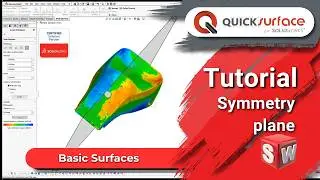 Mesh2Surface for SOLIDWORKS -  Symmetry Plane