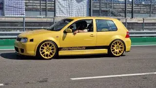 Golf 4 R32 HGP Turbo - Rundstrecke Lausitzring Au&szlig;enaufnahmen vom 10.06.2023 bei der L8Night