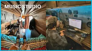 Van Life Famous Artist Music Studio On Wheels!