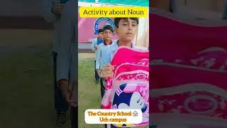 Activity about Noun 👨&zwj;🏫 #noun #school #activitybasedlearning #education