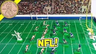 1960' Tudor NFL Electric Football Game #620 - Box Restoration, Cleaning & Game-play