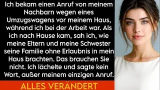 Anruf vom Nachbarn: Unbekannter Umzugswagen vor meinem Haus – was ich dann sah, schockierte mich!