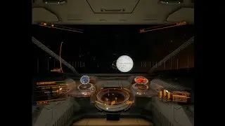 Elite Dangerous Planetary Approach, Landing and Quick Exit No 1 - Game Play