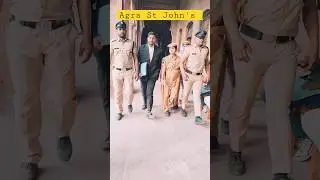 Agra St John's colg Shooting 😋 🎥🎥 | Daily vlog | Sahil vlog #minivlog #viral #shorts