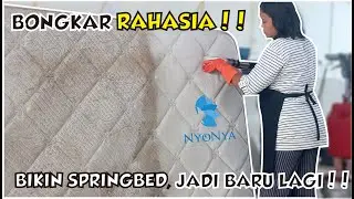 CARA CUCI SPRINGBED DENGAN HASIL SUPER BERSIH MAKSIMAL.!!