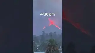 How the wildfire started in L.A. #youtube#youtubeshorts#losangeles#usa#america#wildfires#fire