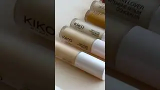 KIKO Milano - SKIN LOVER - Foundation & Concealer Swatches