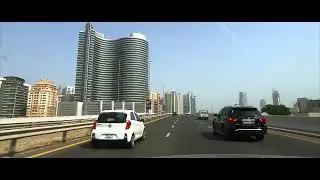Driving To Al Tayer Ford Show Room At Sheikh Zayed Road Dubai UAE