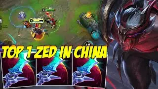 ZED WITH THIS NEW BUILD IS SO BROKEN PATCH 5.2 S14 - WILD RIFT