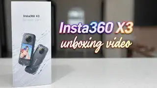 Insta360 X3 Unboxing Video 🔥