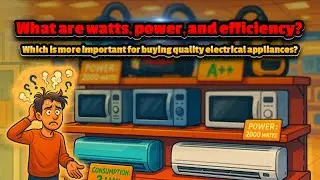 Watts, Power, and Efficiency: What Actually Matters When You Buy Electronics?