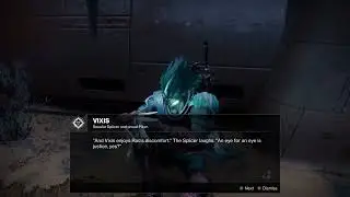 Destiny 2: Renegades Step 7 - Vixis Visited