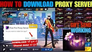 HOW TO DOWNLOAD PROXY SERVER IN FREE FIRE 🤯💥 FREE FIRE PROXY SERVER 
