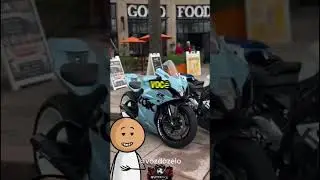 Would you dare riding this motorcycle? This Suzuki is awesome!