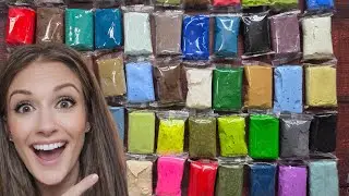 Эта глина займет детей на несколько часов 😳🎨 | Обзор самозатвердевающей глины 66 цветов
