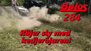 Byter kedja på Paddan och röjer sly! | Belos 284