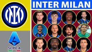 Inter Milan Squad Update With Transfer Rumours 2025/26 | Inter Milan Possible Squad | Serie A