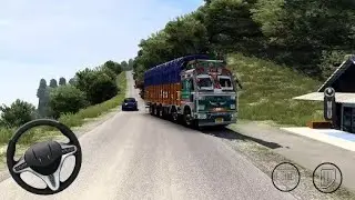New Tata Desi Truck Driving Climbing In Mountain Street #Indian Truck Driver Simulator #androidgames