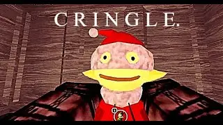 saving cringle from evil christmas figure... ( figure ragequits... )