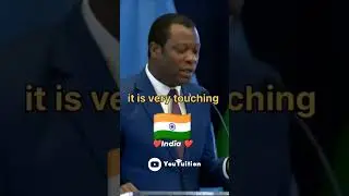 Old But Gold ❤️🇮🇳❤️, Heart winning speech by Foreign Minister of Guyana.