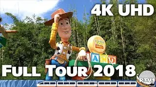 Toy Story Land - Full Tour and Overview in 4K - Disney's Hollywood Studios
