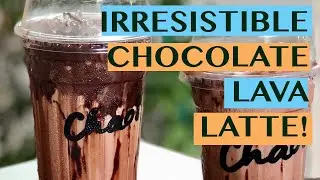 CHOCOLATE LAVA LATTE WITH BROWN SUGAR KONJAC PEARLS: RECIPE FOR 16 AND 22 OZ CUPS