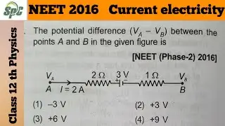The potential difference VA - V B between the points A and B in the given figure is