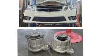 The Easiest Way To Remove And Install The Mercedes E Class (E350) Motor Mount