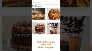 Restaurant customer app template #flutter #flutterdeveloper #flutterapps #template