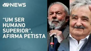 Lula participa de vel&oacute;rio do ex-presidente do Uruguai, Pepe Mujica, e homenageia l&iacute;der da esquerda