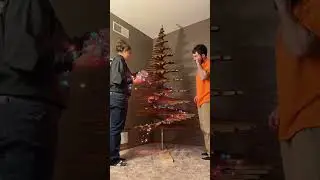 Cr&eacute;ation d'un sapin de Noel en bois  #diy #renovation #artisan #bricolage #decoration #construction