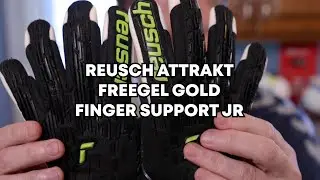 Reusch Attrakt Freegel Gold Finger Support Junior Goalkeeper Glove Review