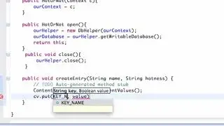 Android Application Development Tutorial   117   Inserting Data into SQLite Database
