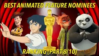 EVERY Best Animated Feature Nominee RANKED: Part 8 (30-21)