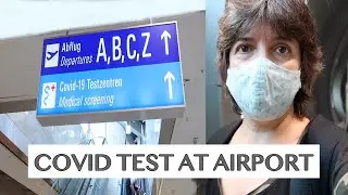 RETURN TO GERMANY FROM HIGH-RISK AREA AND COVID TESTING AT FRANKFURT AIRPORT