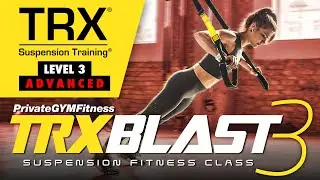 TRX At Home Total Body Workout (W1, D1) Advanced | 🟡 TRXBLAST 3 🔥 300-400 kcal (FOLLOW ALONG!)