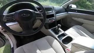 Subaru Outback 2.5i AWD 2012 года, 6-ступенчатая механическая коробка передач