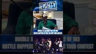 DOUBLE XL FINISHES TOP 2 OUT OF 103 RAPPERS AT ROC THE MIC TOUR CONTEST -MAJOR MOMENT IN HIS CAREER!