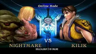 SoulCalibur 2 HD Online PS3 - Siegfried/Nightmare (Agamakus) vs Kilik (Brunasty8601) - HD 720p
