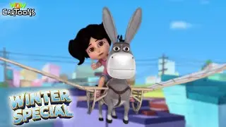 Vir The Robot Boy : Chulbul Ki Hawai Uddan | Winter Special Compilation | 3D Animated Cartoon