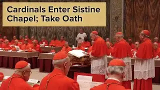 Cardinals enter seclusion ahead of conclave
