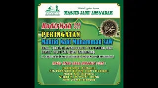 Maulid Nabi Muhammad SAW di Masjid Assa'adah Datuk Ibrahim Condet Balekambang Kramat Jati