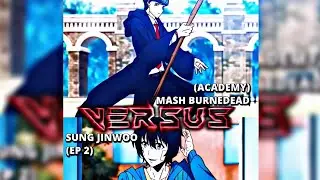 Anime Random Debates Part 1 - Mash Vs  Sung JinWoo - Wis Edits @Conquestor_