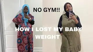 How I Lost Weight After Having A Baby | My Postpartum Weight Loss Journey